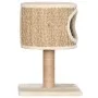 Cat tree with house and scratching post 52 cm sea grass by vidaXL, Cat furniture - Ref: Foro24-170972, Price: 45,79 €, Discou...