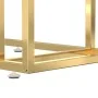 Computer side table with transparent glass, 50x35x65 cm by , Side tables - Ref: Foro24-331645, Price: 55,88 €, Discount: %
