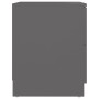 Mesita de noche madera de ingeniería gris 40x40x50 cm de , Mesitas de noche - Ref: Foro24-326727, Precio: 66,57 €, Descuento: %