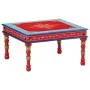 Mesa de centro madera maciza de mango rojo pintada a mano de , Mesas de centro - Ref: Foro24-353766, Precio: 70,28 €, Descuen...