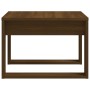 Mesa auxiliar madera contrachapada marrón roble 50x50x35 cm de , Mesas auxiliares - Ref: Foro24-825827, Precio: 34,61 €, Desc...