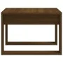 Side table made of brown oak plywood, measuring 50x50x35 cm. by , Side tables - Ref: Foro24-825827, Price: 34,24 €, Discount: %