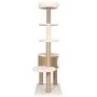 Cat tree with luxury cushion, scratching post, and catnip 148 cm. by vidaXL, Cat furniture - Ref: Foro24-170978, Price: 131,2...