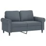 3-piece dark gray velvet sofa set with cushions by , Sofas - Ref: Foro24-3202241, Price: 561,92 €, Discount: %