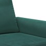 Dreiteiliges Sofaset mit dunkelgrünen Samtkissen. von , Sofas - Ref: Foro24-3202262, Preis: 626,53 €, Rabatt: %