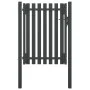 Anthracite grey steel garden fence gate 1x1.7 cm by , garden gates - Ref: Foro24-146329, Price: 232,76 €, Discount: %