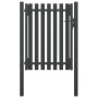 Graues anthrazitfarbenes Stahlgittertürchen für den Garten 1x1,7 cm von , Gartentore - Ref: Foro24-146329, Preis: 237,20 €, R...
