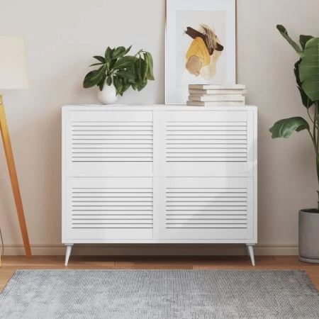 Closet door slats 4 pcs white pine wood 39.5x59.4 cm by , cabinet doors - Ref: Foro24-151150, Price: 65,34 €, Discount: %
