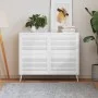 Closet door slats 4 pcs white pine wood 39.5x59.4 cm by , cabinet doors - Ref: Foro24-151150, Price: 65,34 €, Discount: %