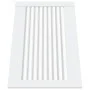 Closet door slats 4 pcs white pine wood 39.5x59.4 cm by , cabinet doors - Ref: Foro24-151150, Price: 65,34 €, Discount: %