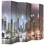 Faltbare Trennwand 228x170 cm New York bei Nacht von , Raumteiler - Ref: Foro24-245864, Preis: 138,24 €, Rabatt: %