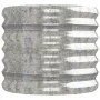 Blumenkasten Hochbeet aus Stahl mit Pulverbeschichtung in Silber, 152x40x36 cm. von , Töpfe und Pflanzgefäße - Ref: Foro24-31...