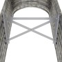 Steel powder-coated silver planter box 152x40x36 cm by , Pots and planters - Ref: Foro24-318872, Price: 47,86 €, Discount: %