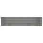 Steel powder-coated gray planter bed 332x40x68 cm by , Pots and planters - Ref: Foro24-318909, Price: 119,05 €, Discount: %