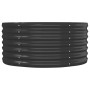 Jardinera arriate acero recubierto polvo antracita 152x80x36 cm de , Maceteros y jardineras - Ref: Foro24-318916, Precio: 49,...