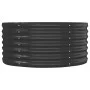 Jardinera arriate acero recubierto polvo antracita 152x80x36 cm de , Maceteros y jardineras - Ref: Foro24-318916, Precio: 51,...