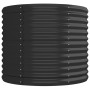 Planter raised bed in anthracite powder-coated steel, 224x80x68 cm by , Pots and planters - Ref: Foro24-318956, Price: 98,75 ...