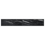 Schwarzer Marmor-Glastischkonsole 220x35x75,5 cm von , Seitentische - Ref: Foro24-331693, Preis: 112,20 €, Rabatt: %