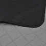Colcha acolchada a doble cara negro gris 230x260 cm de , Colchas y edredones - Ref: Foro24-130885, Precio: 22,40 €, Descuento: %