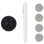 Pizarra magnética de pared vidrio 60x60 cm von , Whiteboards - Ref: Foro24-285370, Preis: 43,44 €, Rabatt: %