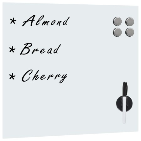 Pizarra magnética de pared vidrio 40x40 cm by , White boards - Ref: Foro24-285372, Price: 25,18 €, Discount: %