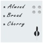 Pizarra magnética de pared vidrio 40x40 cm by , White boards - Ref: Foro24-285372, Price: 25,18 €, Discount: %