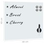 Pizarra magnética de pared vidrio 40x40 cm by , White boards - Ref: Foro24-285372, Price: 25,18 €, Discount: %