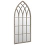 Espejo de jardín arena hierro para exterior 70x30 cm by , Mirrors - Ref: Foro24-318343, Price: 84,86 €, Discount: %