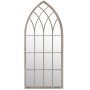 Espejo de jardín arena hierro para exterior 70x30 cm by , Mirrors - Ref: Foro24-318343, Price: 84,86 €, Discount: %