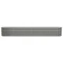 Jardinera arriate acero recubrimiento polvo gris 260x40x36 cm by , Pots and planters - Ref: Foro24-318879, Price: 60,03 €, Di...