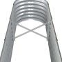 Jardinera arriate acero recubrimiento polvo gris 260x40x36 cm by , Pots and planters - Ref: Foro24-318879, Price: 64,69 €, Di...