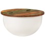 Massiver recycelter weißer Holz-Couchtisch 50x27 cm von , Couchtisch - Ref: Foro24-351754, Preis: 99,67 €, Rabatt: %