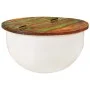 Massiver recycelter weißer Holz-Couchtisch 50x27 cm von , Couchtisch - Ref: Foro24-351754, Preis: 106,54 €, Rabatt: %