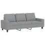 Juego de sofás 4 piezas tela gris claro by , Sofas - Ref: Foro24-3201874, Price: 690,72 €, Discount: %