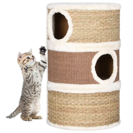 Kratztonne für Katzen aus Seegras, 60 cm von vidaXL, Katzenmöbel - Ref: Foro24-170976, Preis: 87,17 €, Rabatt: %