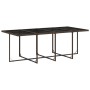 Set comedor para jardín 9 pzas y cojines ratán sintético marrón by , Garden sets - Ref: Foro24-3210561, Price: 809,73 €, Disc...