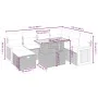 Juego de sofás de jardín con cojines beige 8 pzas ratán PE by , Garden sets - Ref: Foro24-3276265, Price: 543,79 €, Discount: %