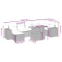 Gartensofagarnitur mit beigen Kissen, 8-teilig, aus PE-Rattan. von , Gartensets - Ref: Foro24-3275936, Preis: 539,42 €, Rabat...