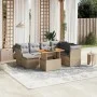 Juego de sofás de jardín con cojines beige 8 pzas ratán PE von , Gartensets - Ref: Foro24-3270954, Preis: 505,70 €, Rabatt: %