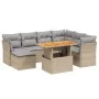 Juego de sofás de jardín con cojines beige 8 pzas ratán PE von , Gartensets - Ref: Foro24-3270954, Preis: 505,70 €, Rabatt: %