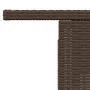 Gartentisch mit Glasoberfläche, Rattan-PE-Braun, 100x55x73 cm. von , Gartentische - Ref: Foro24-366208, Preis: 111,45 €, Raba...