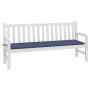 Cojín para banco de jardín tela Oxford azul marino 180x50x3 cm by , Cushions for chairs and sofas - Ref: Foro24-378521, Price...