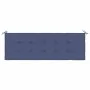 Kissen für Gartenbank aus marineblauem Oxford-Stoff 150x50x3 cm. von , Kissen für Stühle und Sofas - Ref: Foro24-378498, Prei...