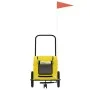 Remolque de bicicleta mascotas hierro tela Oxford amarillo by , pet strollers - Ref: Foro24-93973, Price: 100,09 €, Discount: %