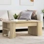Mesa de centro madera de ingeniería roble Sonoma 102x55x42 cm by , Coffee table - Ref: Foro24-831855, Price: 56,59 €, Discoun...