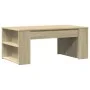 Mesa de centro madera de ingeniería roble Sonoma 102x55x42 cm by , Coffee table - Ref: Foro24-831855, Price: 56,59 €, Discoun...