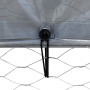 Hundekäfig mit verzinktem silbernen Dach und Tür. von , Hundehütten - Ref: Foro24-3294908, Preis: 186,70 €, Rabatt: %