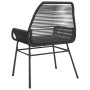 Sillones de jardín con cojines 2 uds ratán sintético negro by , Garden chairs - Ref: Foro24-369095, Price: 130,17 €, Discount: %