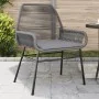Sillones de jardín con cojines 2 uds ratán sintético gris de , Sillas de jardín - Ref: Foro24-369097, Precio: 116,24 €, Descu...