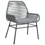 Sillones de jardín con cojines 2 uds ratán sintético gris de , Sillas de jardín - Ref: Foro24-369097, Precio: 116,24 €, Descu...